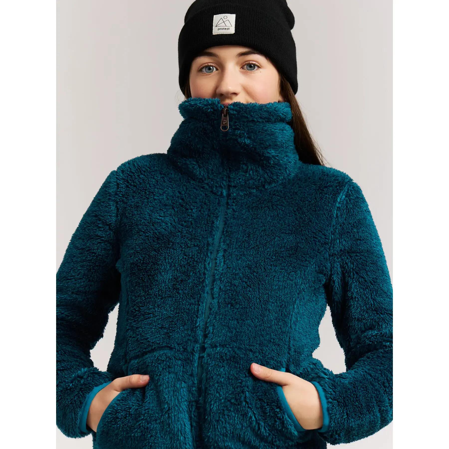 Dziewczęcy polar rozpinany na całej długości Protest Riri Top 5/7