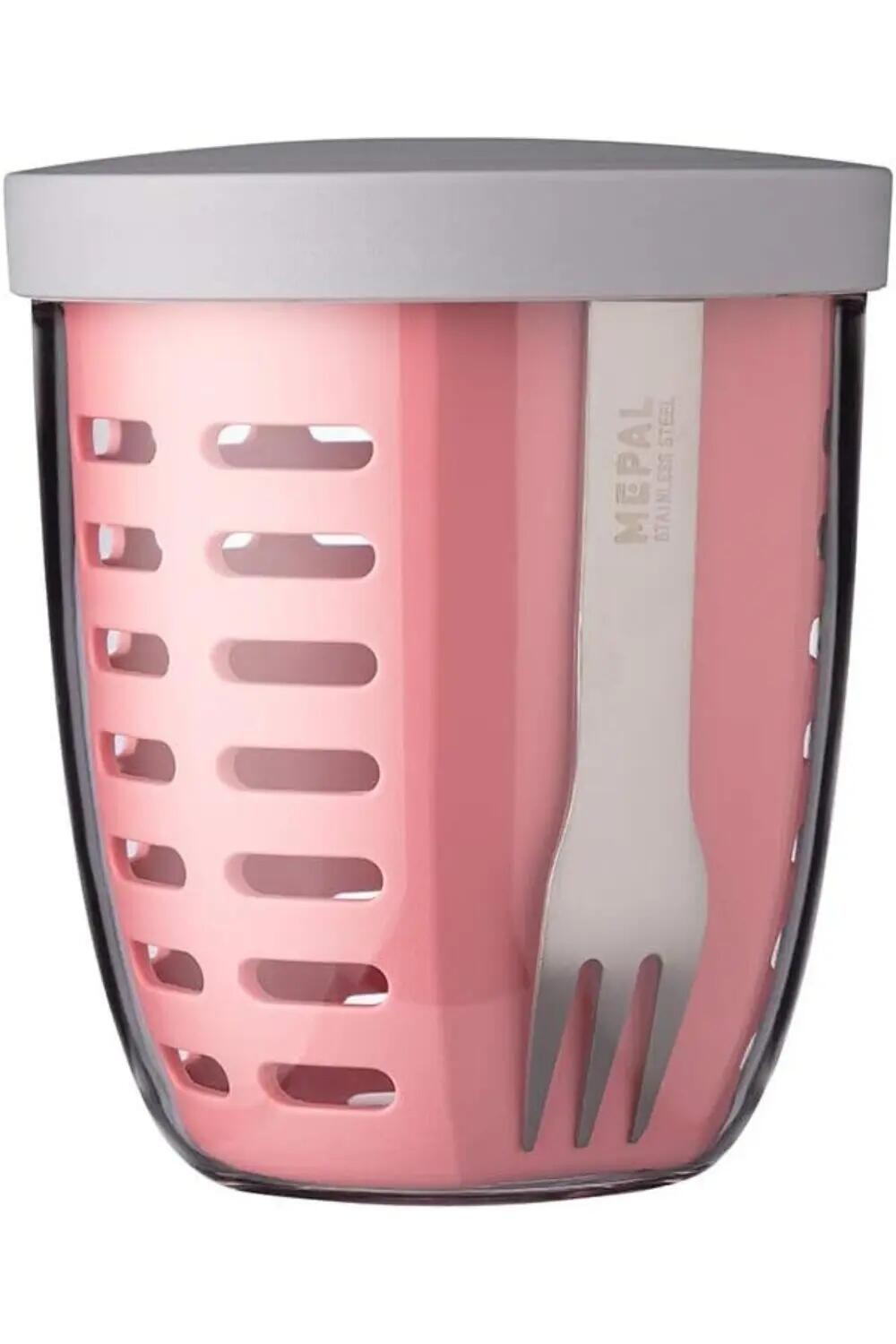 Recipient To Go Mepal Ellipse pentru fructe si legume, Roz
