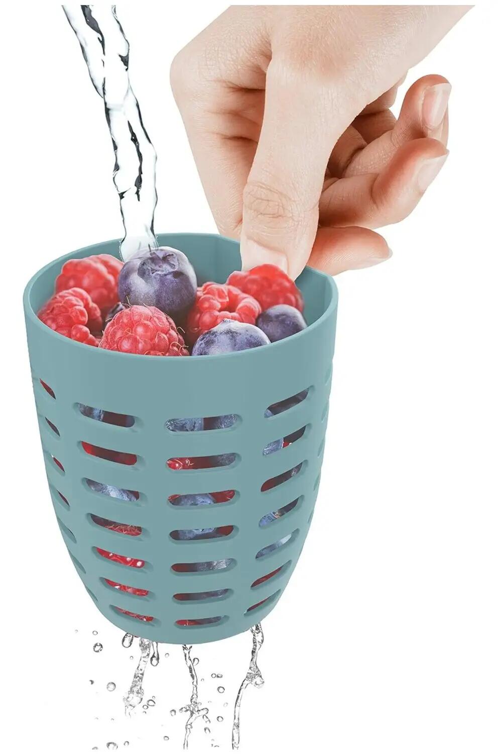 Recipient To Go Mepal Ellipse pentru fructe si legume, Roz 4/4
