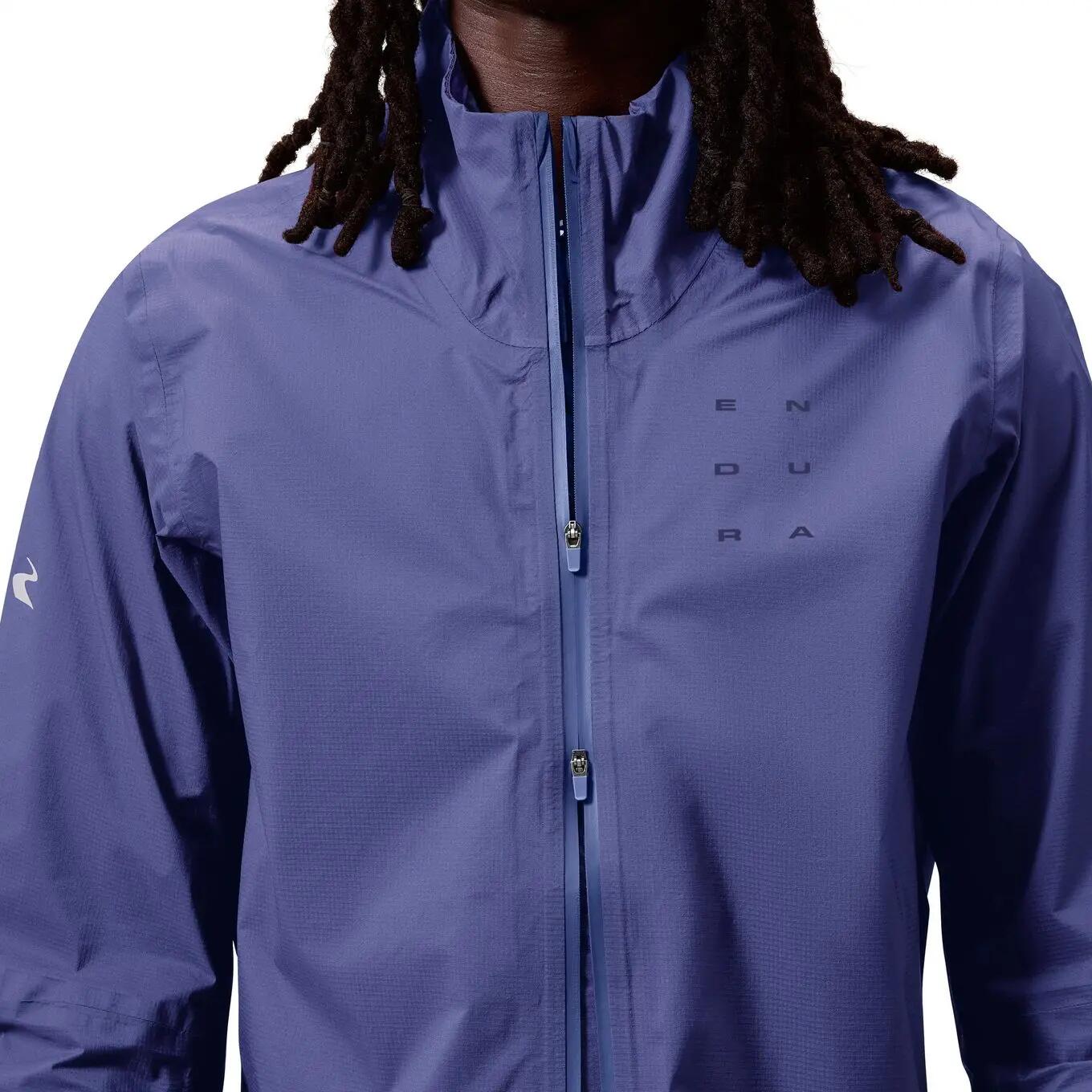 Veste Imperméable Endura AllTrack Race Cape Bleu Homme 5/7