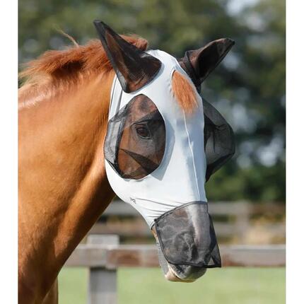 Masque anti-mouches pour cheval Premier Equine Comfort Tech Xtra Lycra