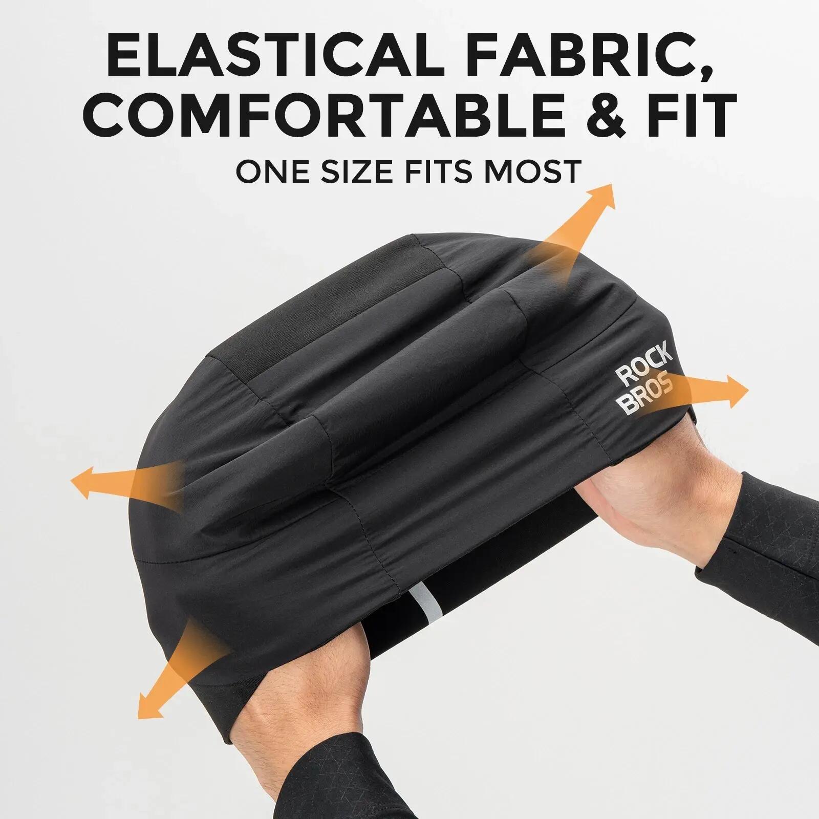 Bonnet de vélo hiver léger coupe-vent sous-casque 4/6