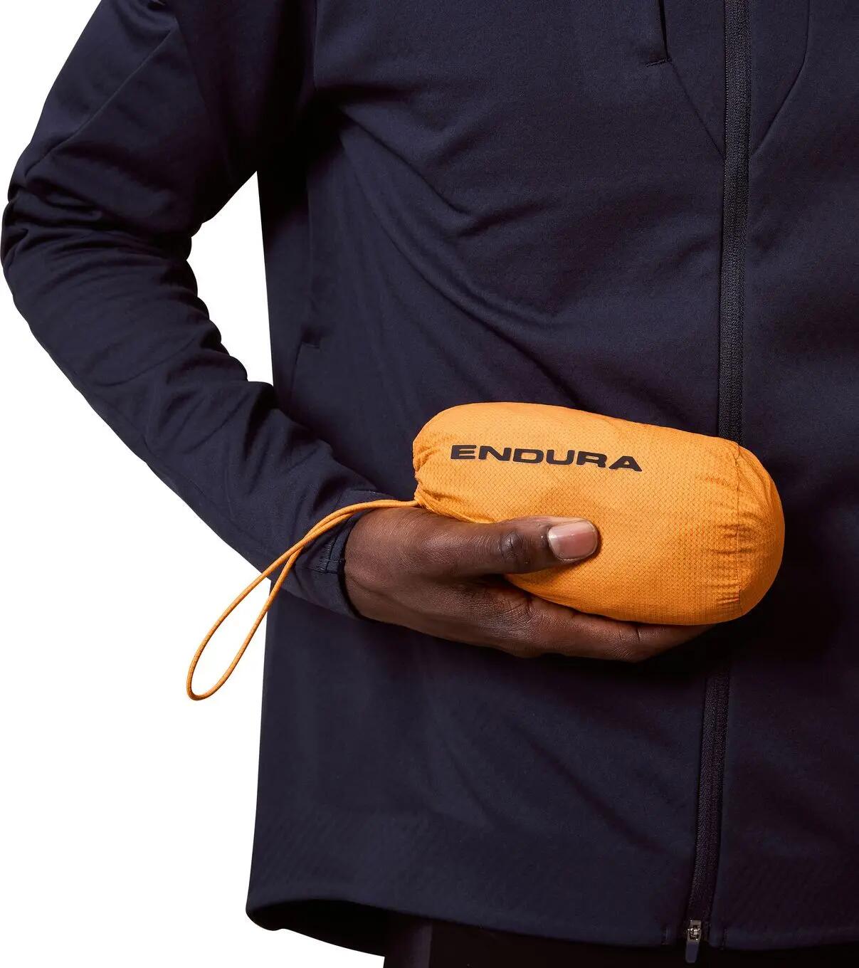 Endura AllTrack Race Cape Orange Herren-Regenjacke 6/7