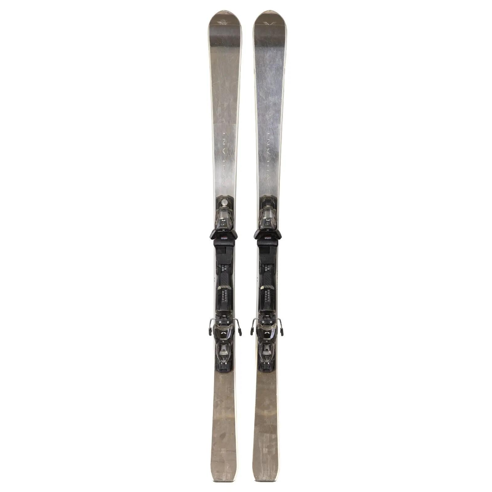 RECONDITIONNE - Ski Volant Silver + Fixations 2/4