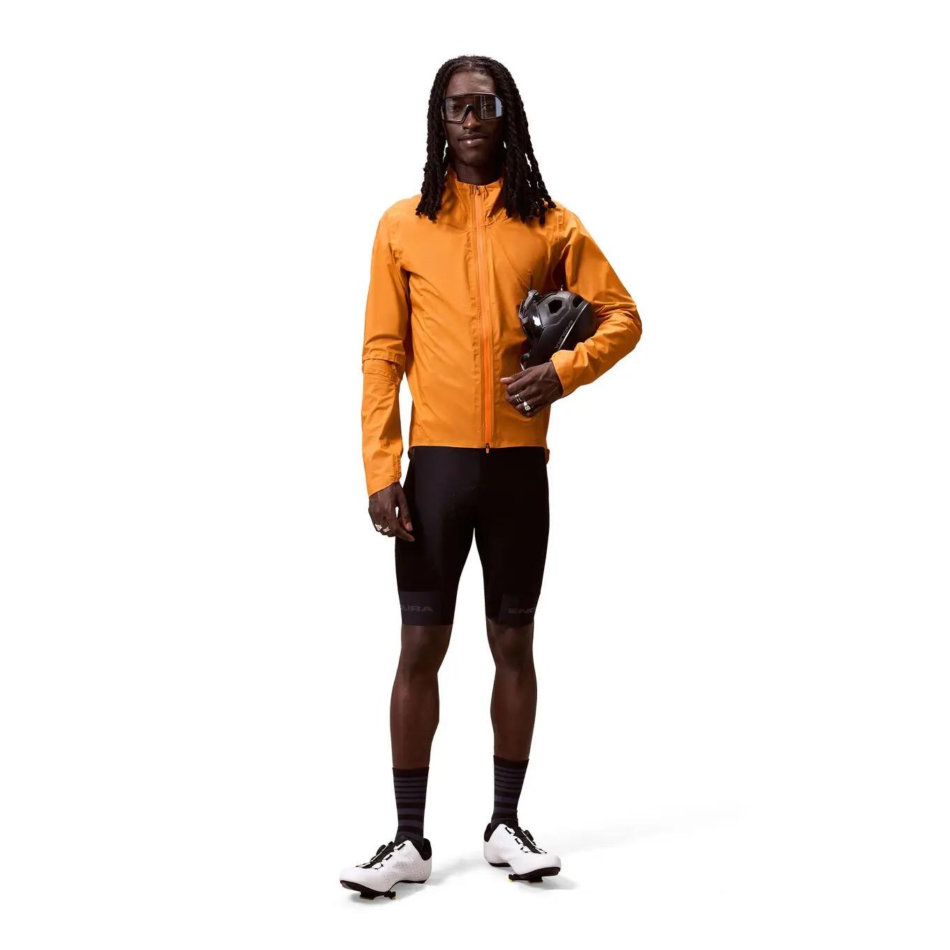 Endura AllTrack Race Cape Orange Herren-Regenjacke 3/7
