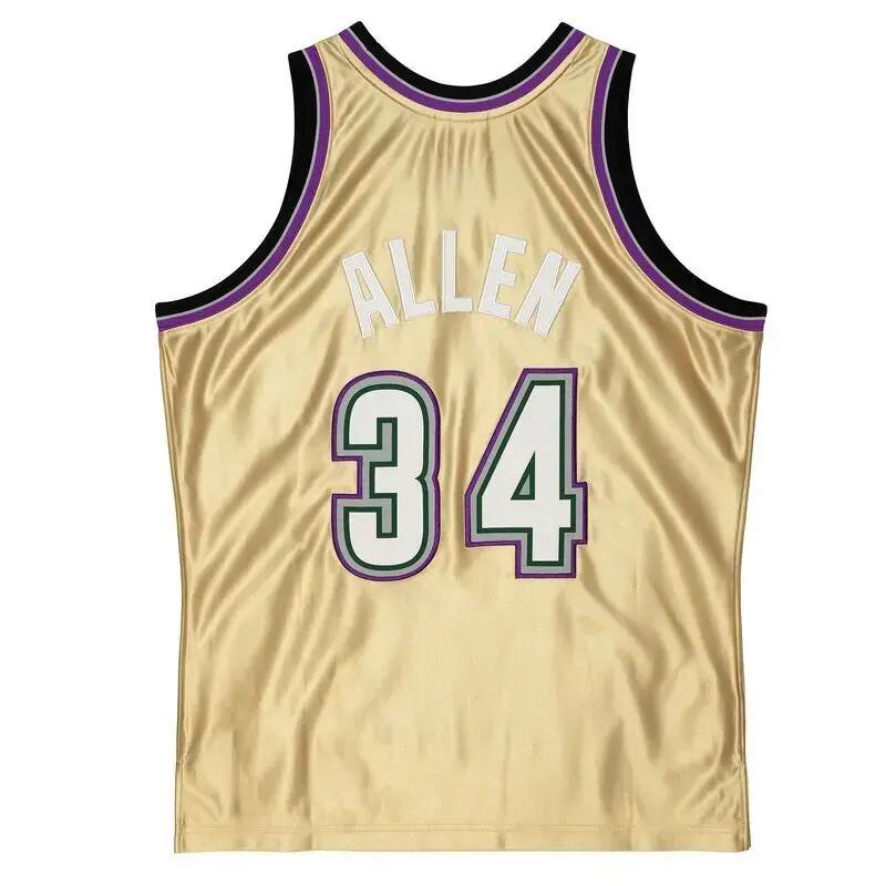 Milwaukee Bucks NBA mez Ray Allen Swingman 75TH 1996/97 2/2