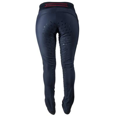 Winter riding legging met full grip en telefoonzak voor dames karlslund galdur j