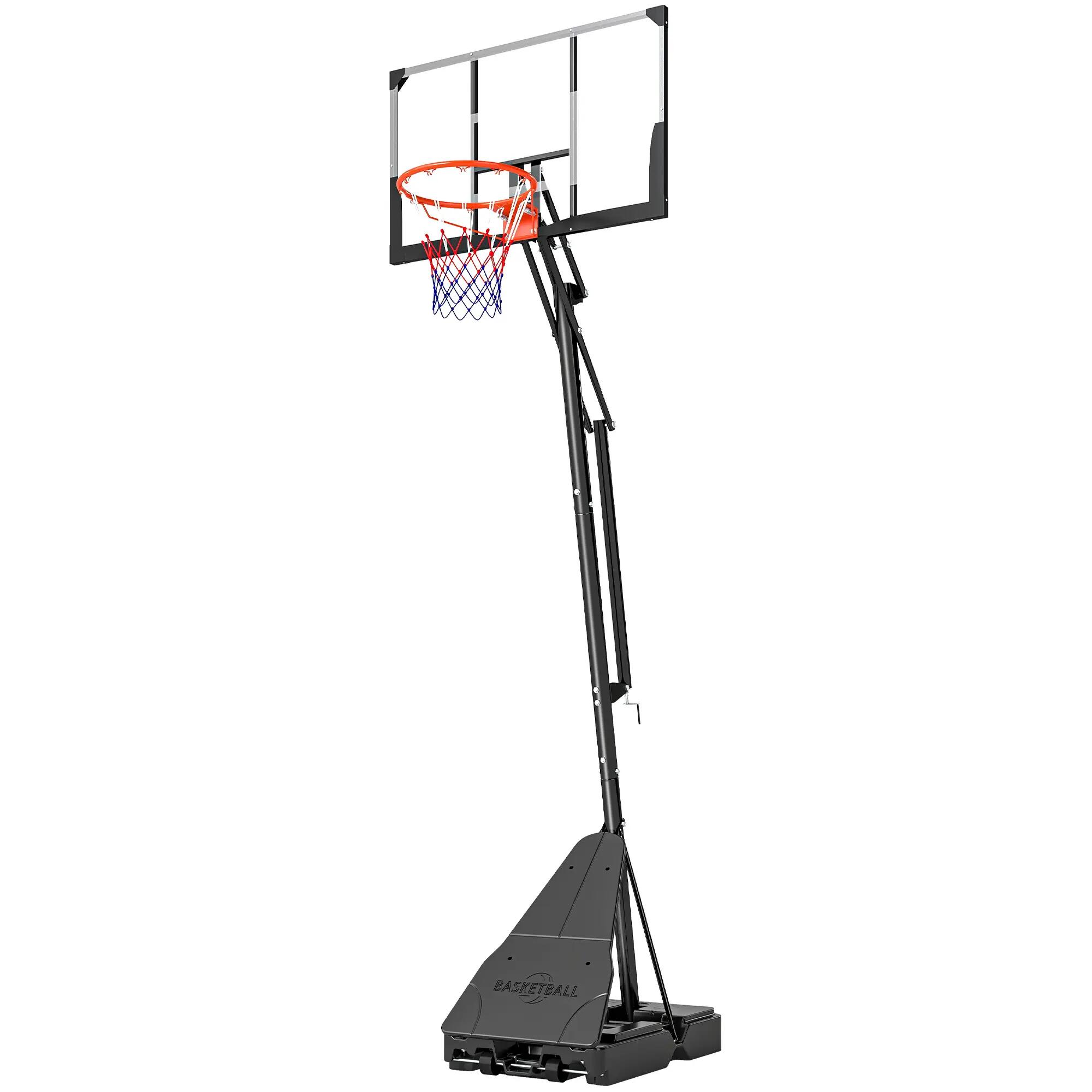 Panier de basket-ball d'extérieur avec base lestable, en acier, PE et PC 2/9