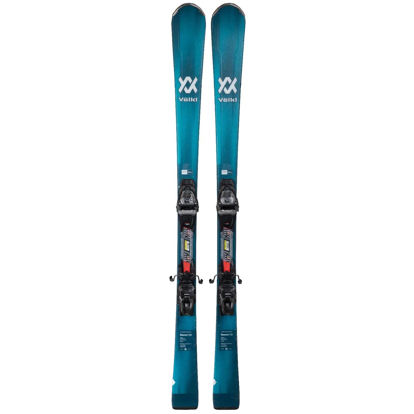 RECONDITIONNE - Ski Volkl Deacon 7.2 + Fixations 2/4