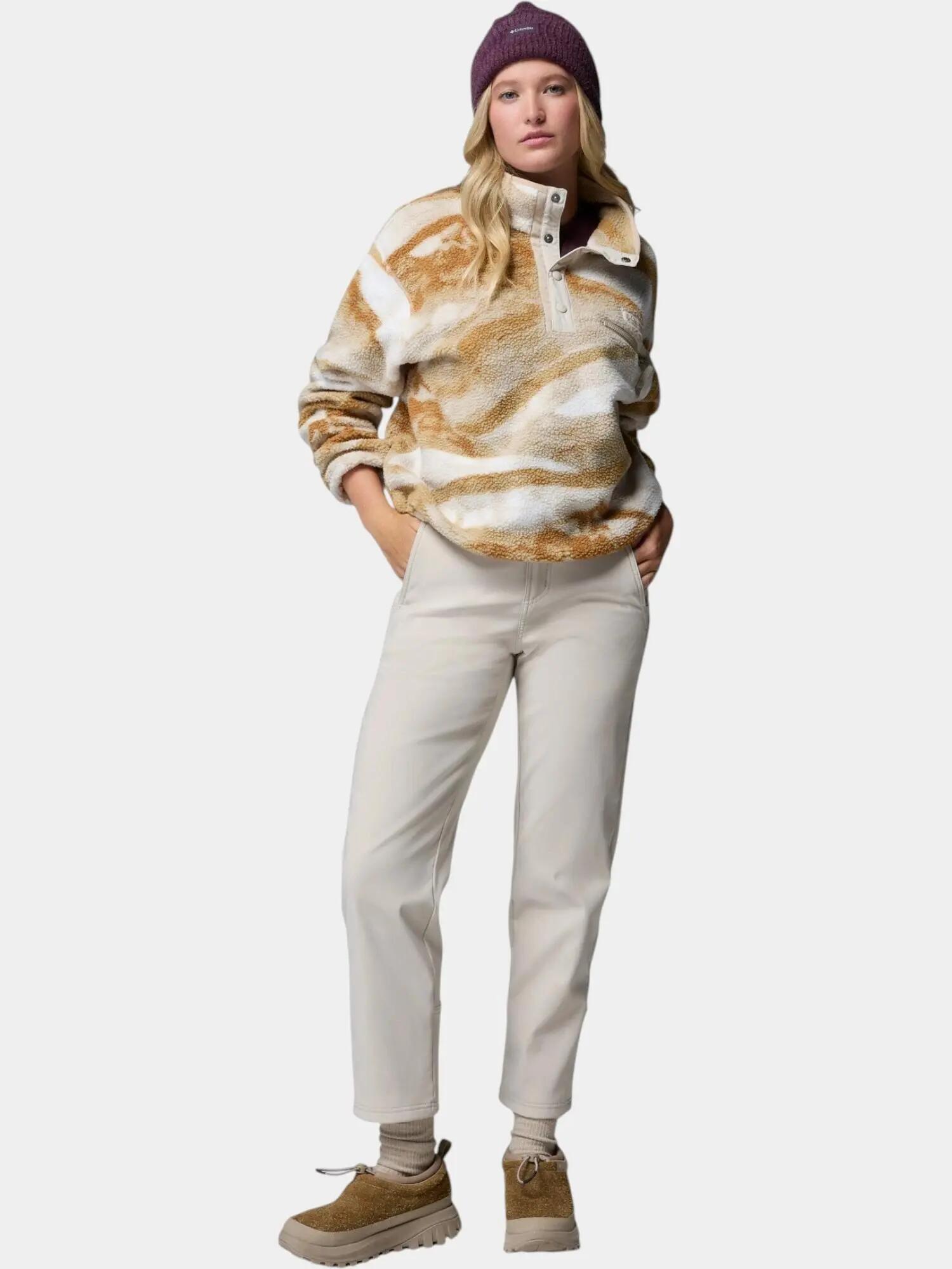 Sweter Damski Columbia Helvetia II Printed Cropped Half Snap 4/7
