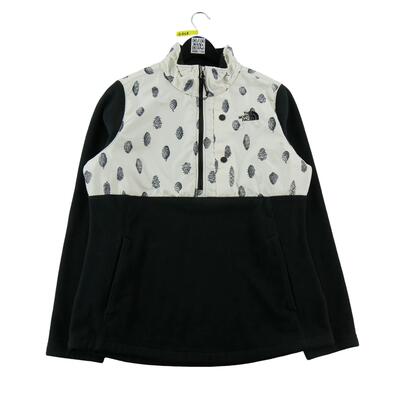 Dames fleece trui regular fit zwart