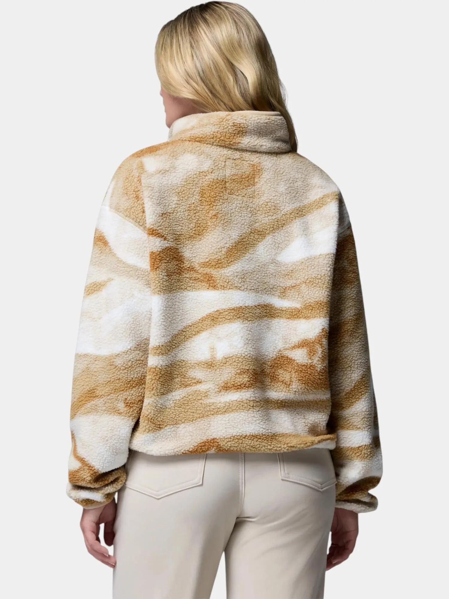 Sweter Damski Columbia Helvetia II Printed Cropped Half Snap 3/7