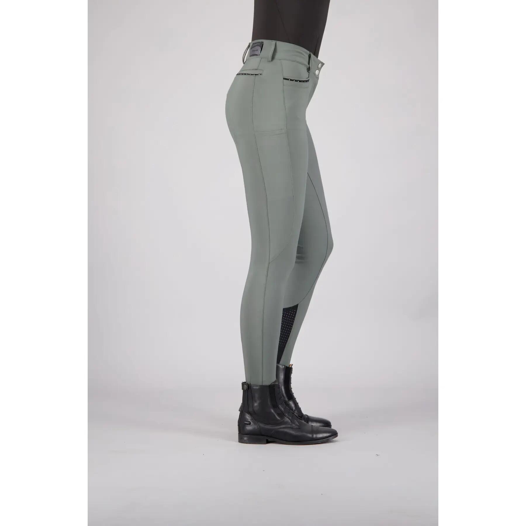 Pantalón de equitación Full Grip Euro-Star Arielle Cool 3/4