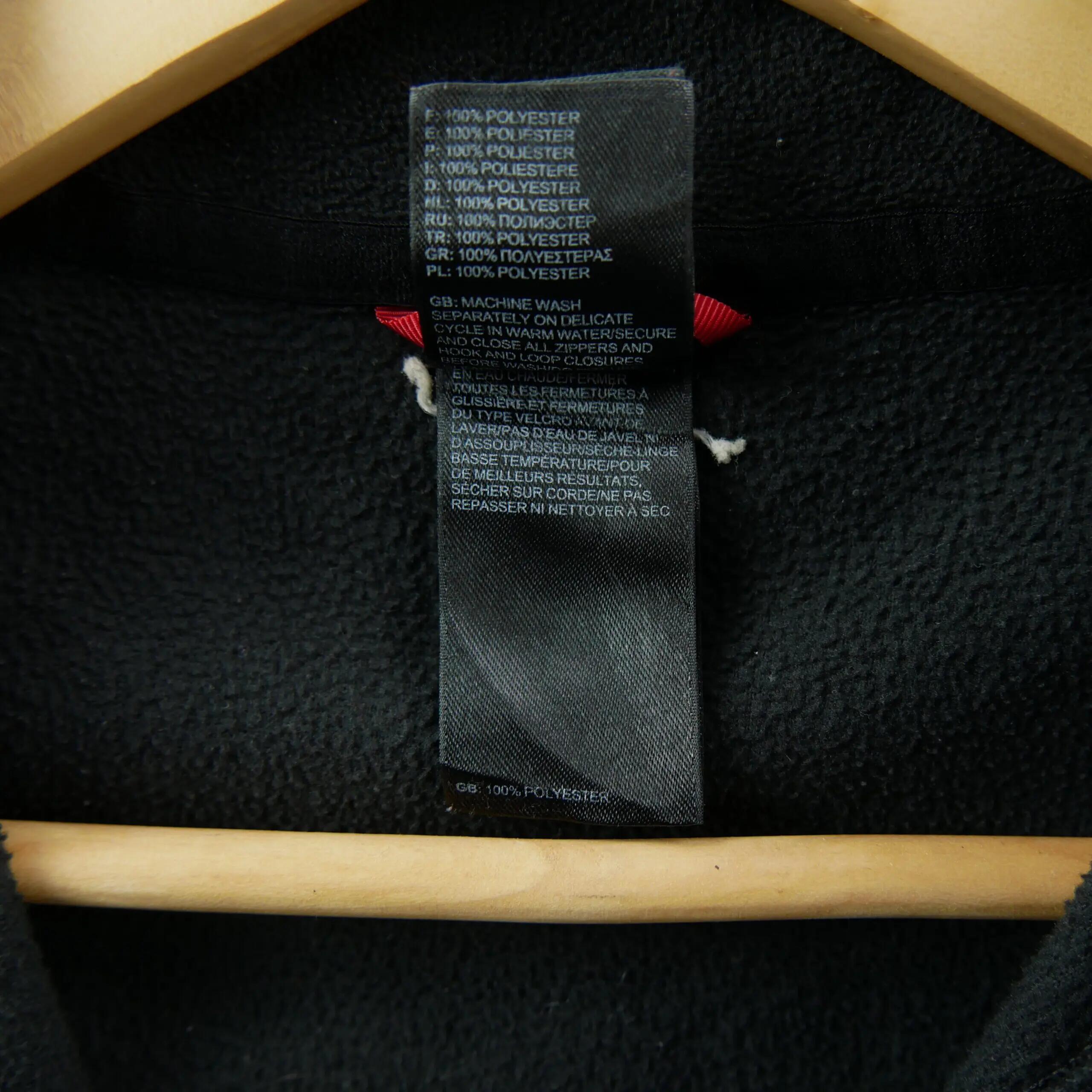 Pull polaire Femme 1/4 Zip Noir 7/7