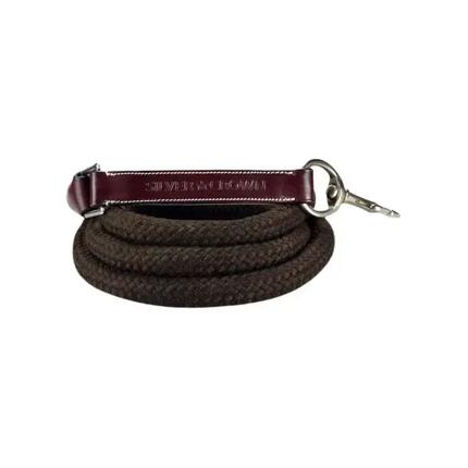 Longe corde et cuir Silver Crown