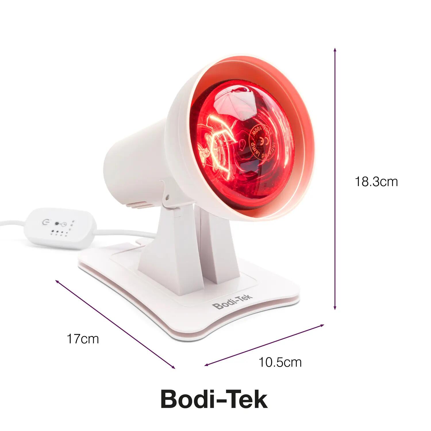 Bodi-Tek Infrared Health Heat Lamp 10/11