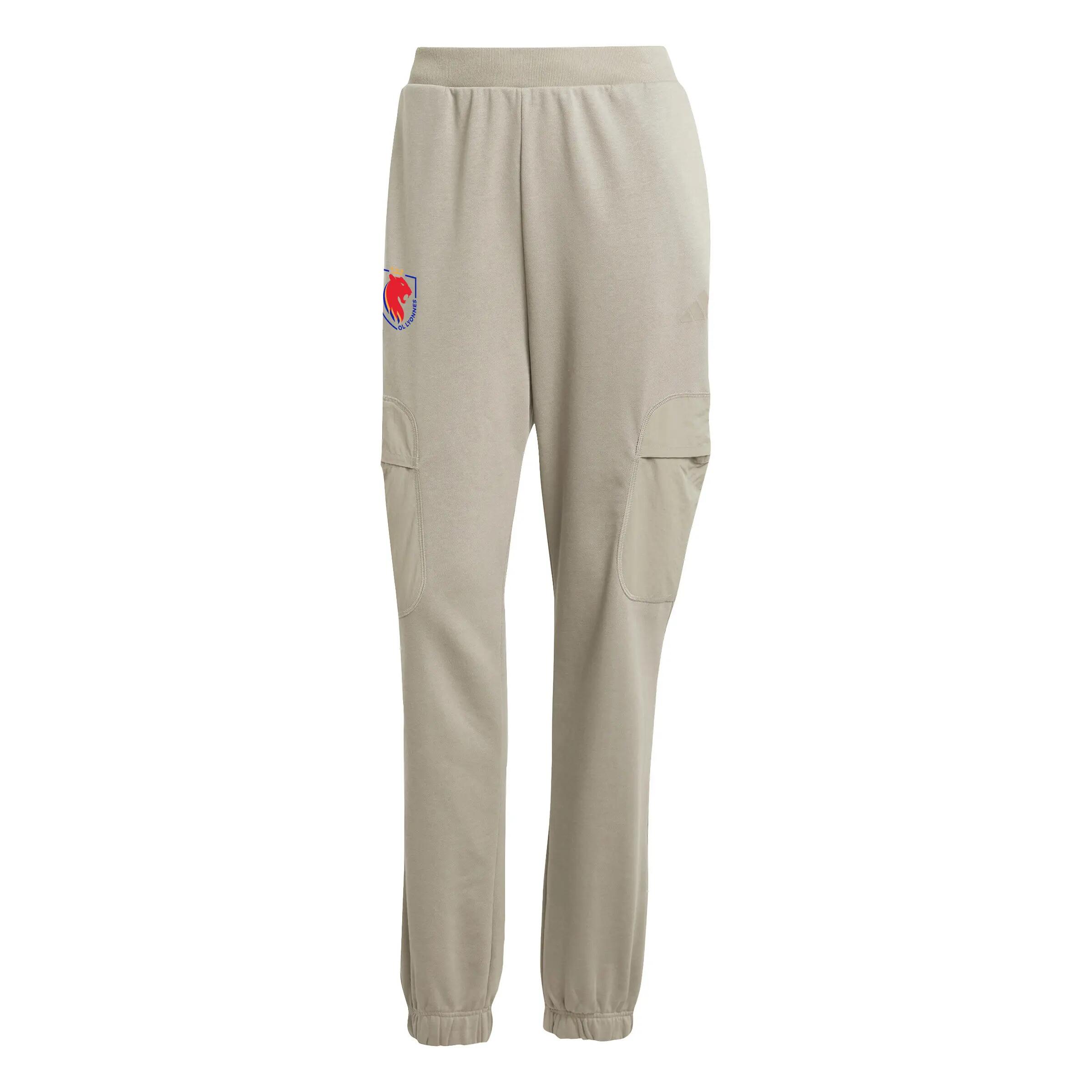 Pantalon Beige adidas Femme - City Escape - OL Lyonnes 1/5