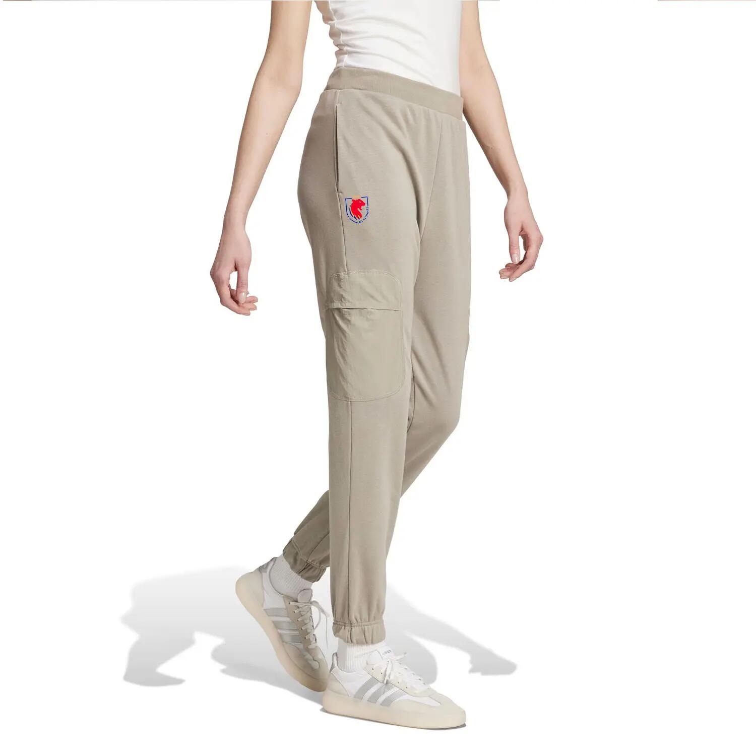 Pantalon Beige adidas Femme - City Escape - OL Lyonnes 5/5