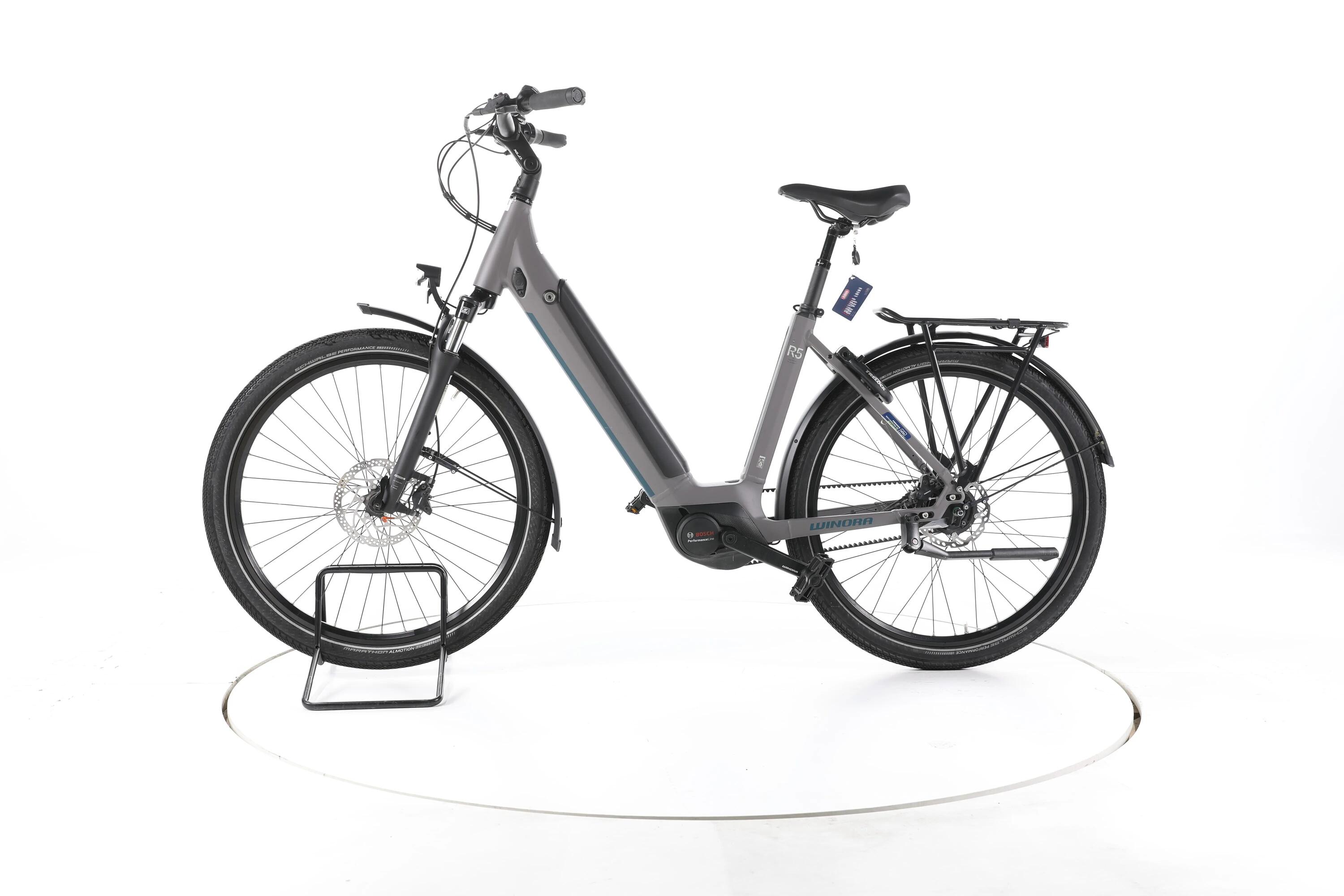 Segunda vida - Winora Sinus R5 City E-Bike Cuadro bajo - Muy buen estado 6/7