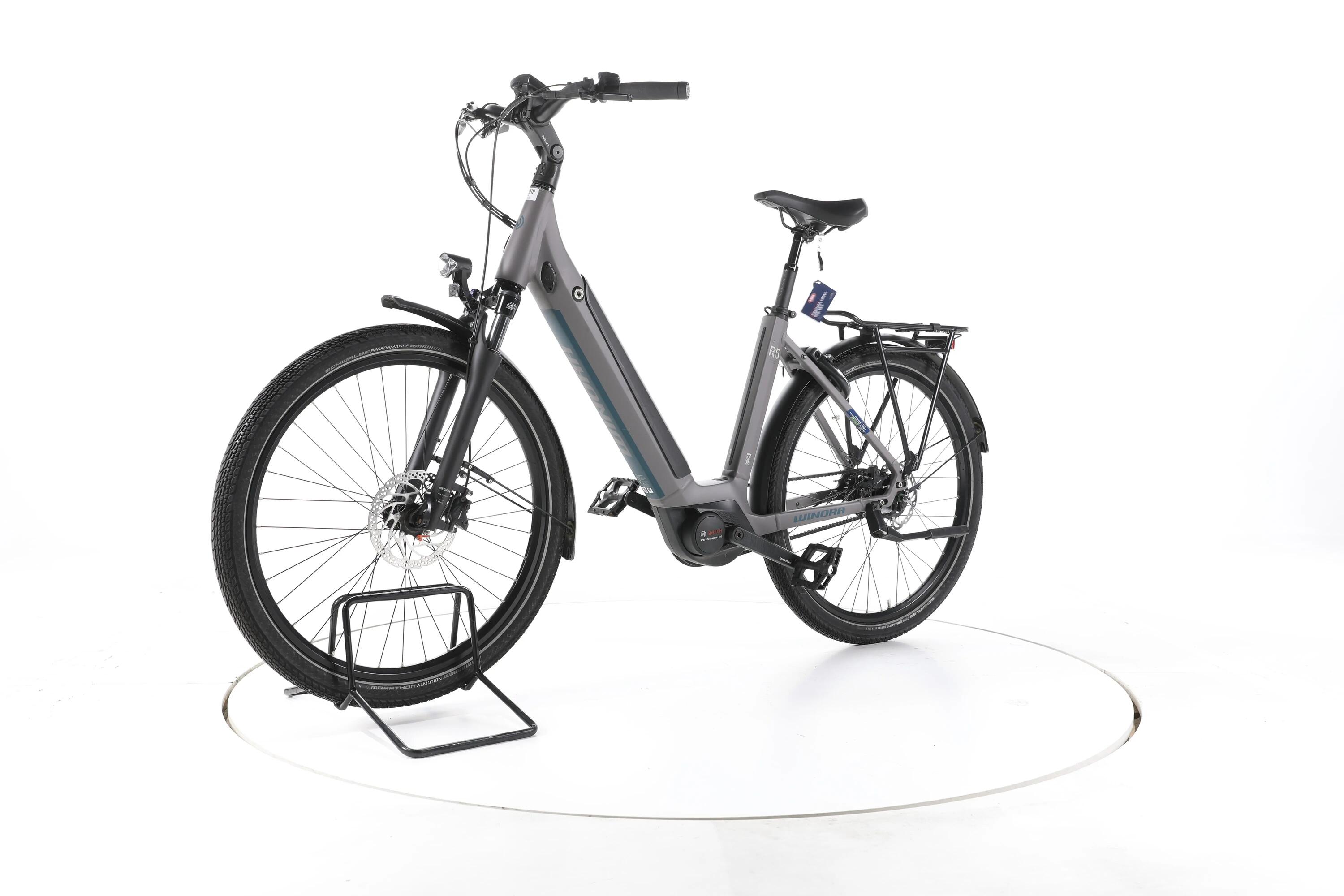 Segunda vida - Winora Sinus R5 City E-Bike Cuadro bajo - Muy buen estado 5/7