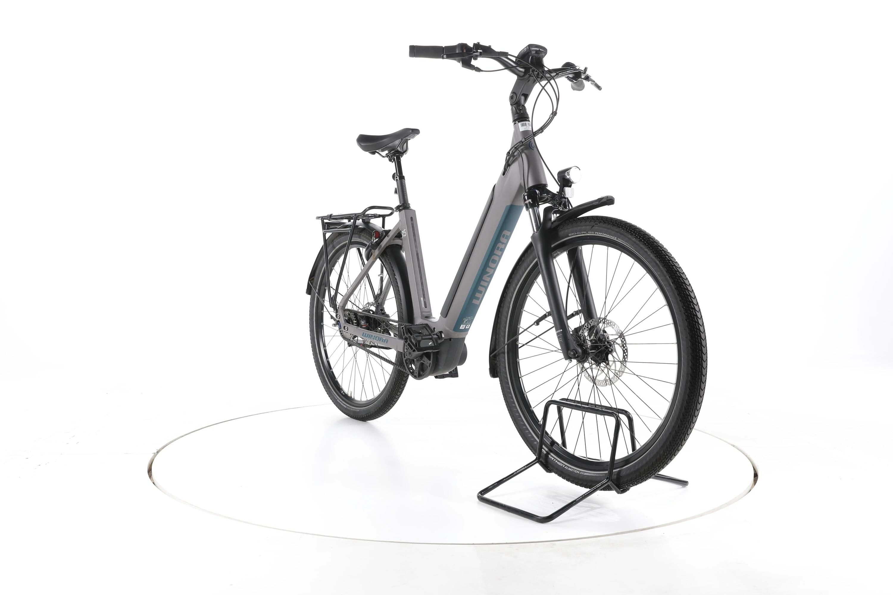 Segunda vida - Winora Sinus R5 City E-Bike Cuadro bajo - Muy buen estado 3/7