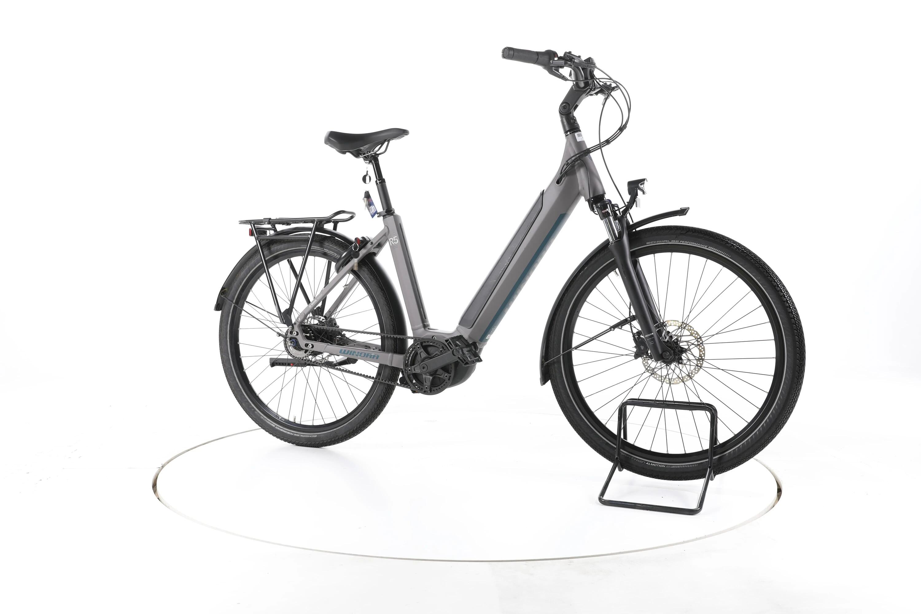 Segunda vida - Winora Sinus R5 City E-Bike Cuadro bajo - Muy buen estado 2/7