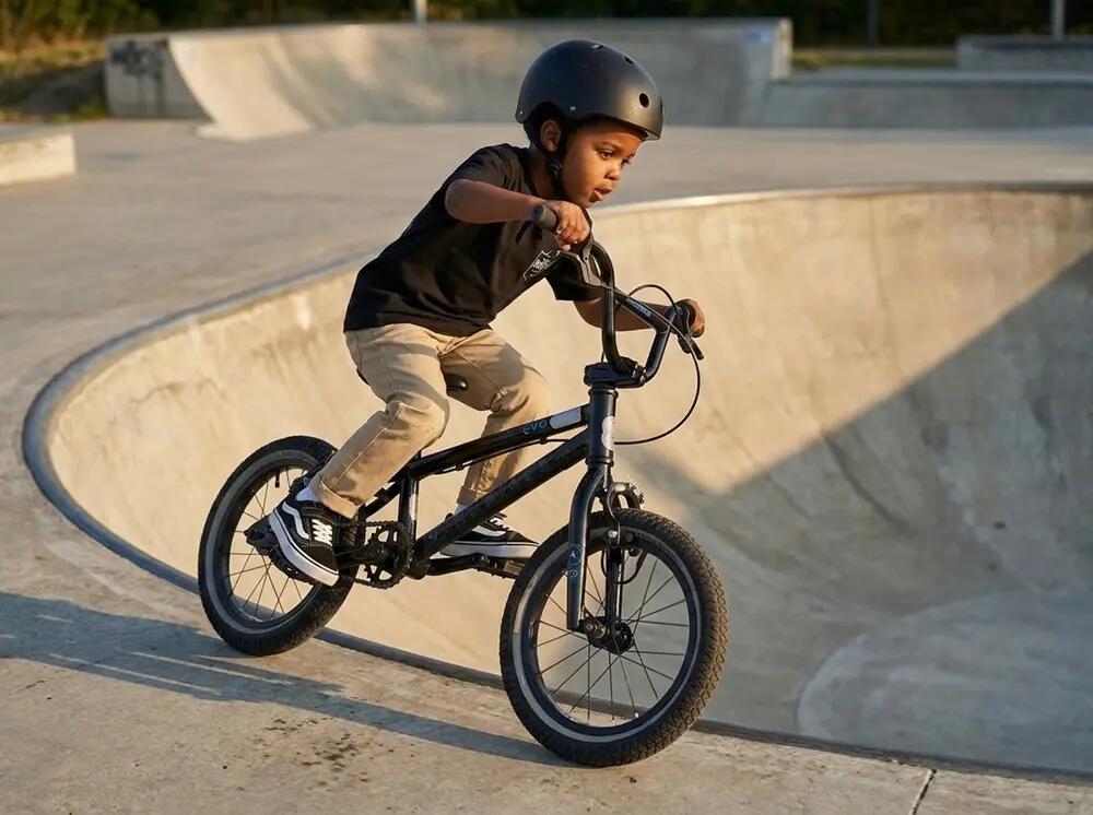 BMX-fiets kind aluminium KHE EVO LL 14 inch 7,5 kg 3/13