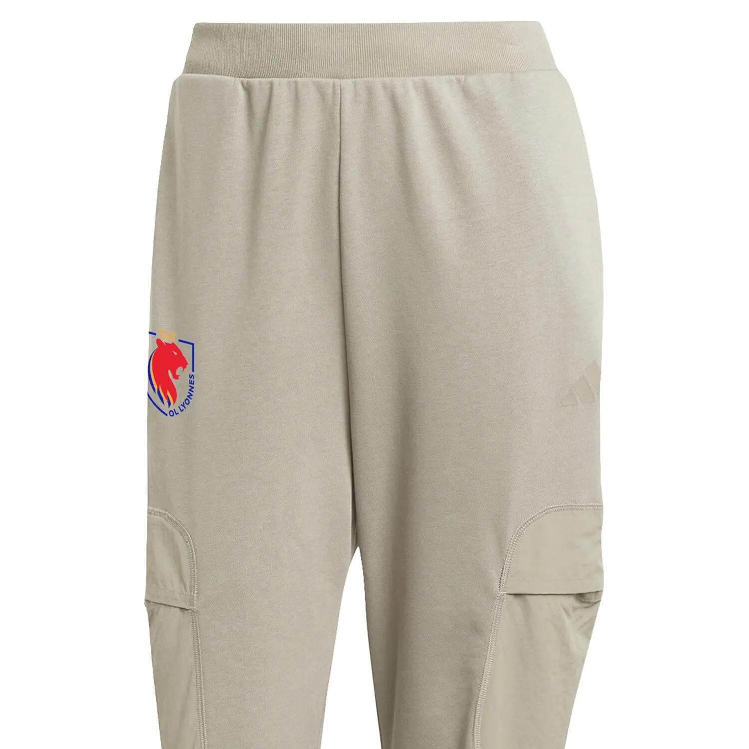 Pantalon Beige adidas Femme - City Escape - OL Lyonnes 2/5