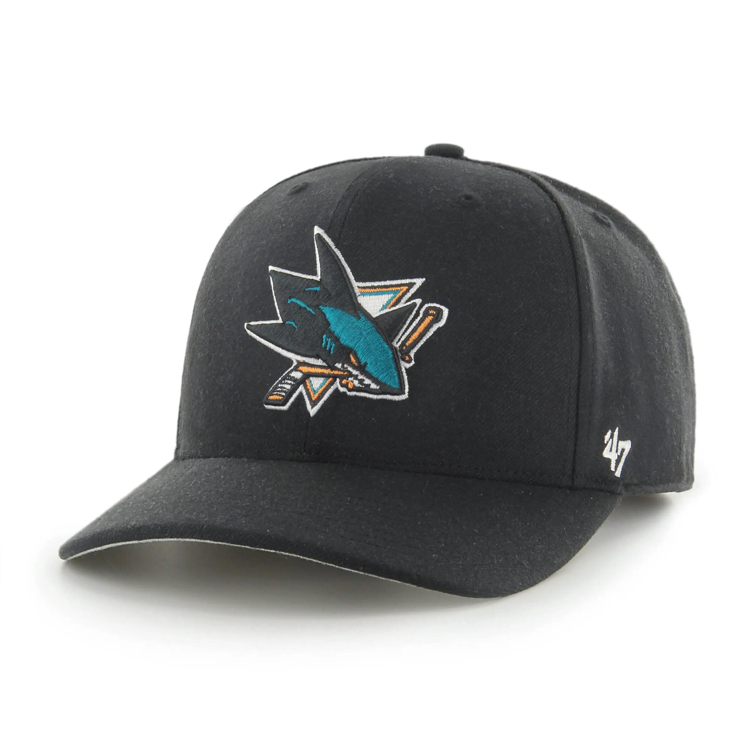 '47 Cold Zone 47 MVP DP SAN Jose Sharks Noir OSF casquette et bonnet NHL 2/2