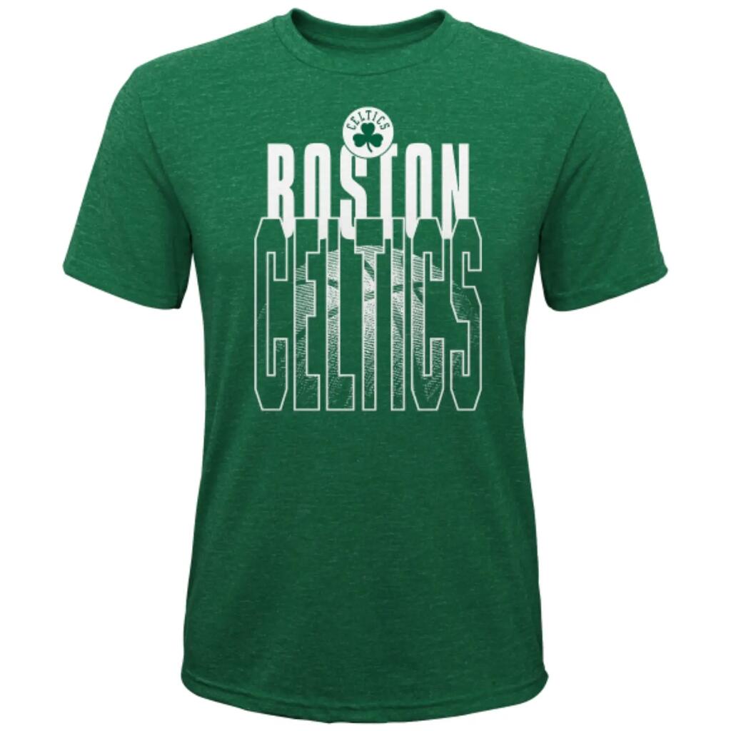 OUTERSTUFF Solar Flair S/S Tri-Blend NBA Junior T-Shirt green