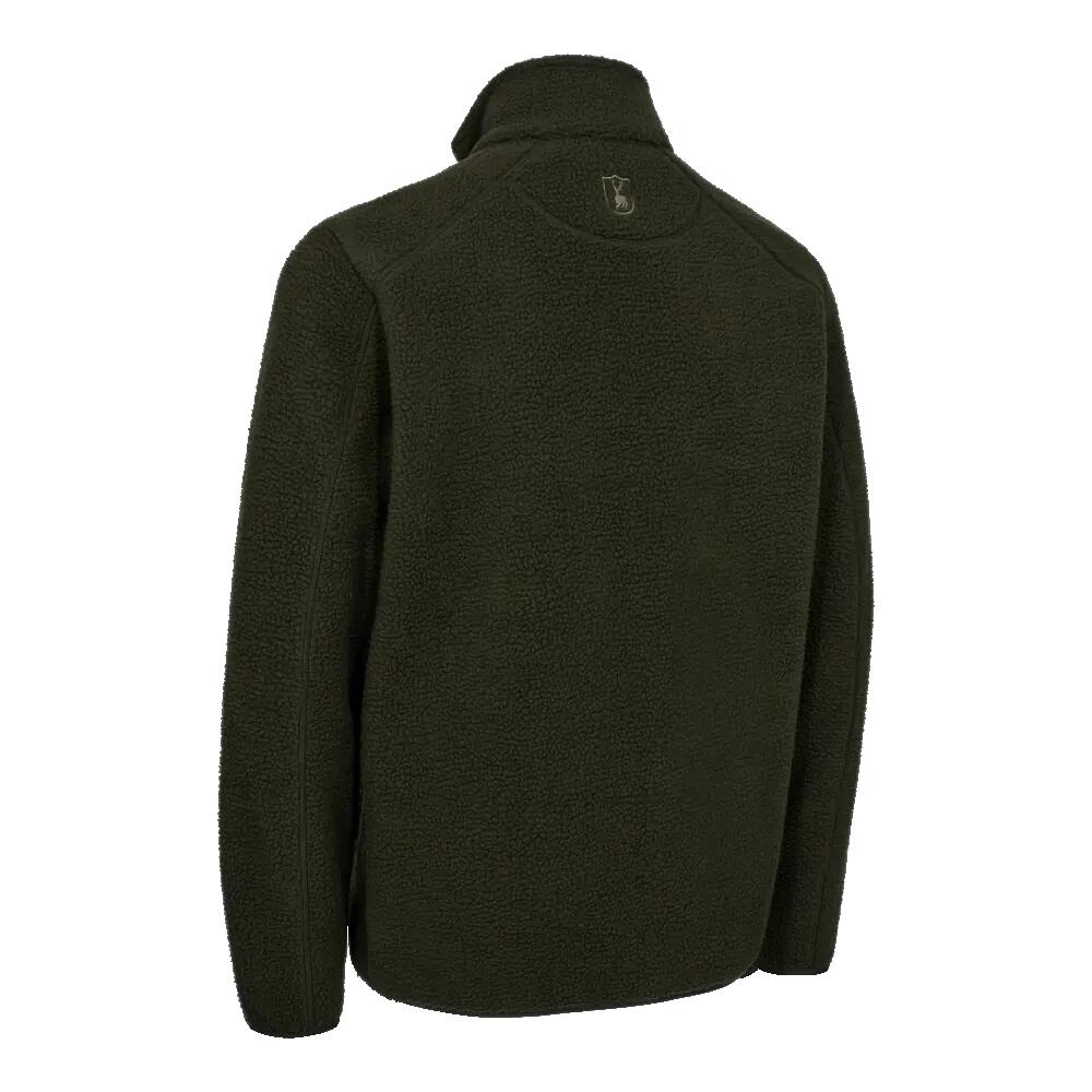 Atlas Fleecejacke - Forest Green, warm und geräuscharm 2/2