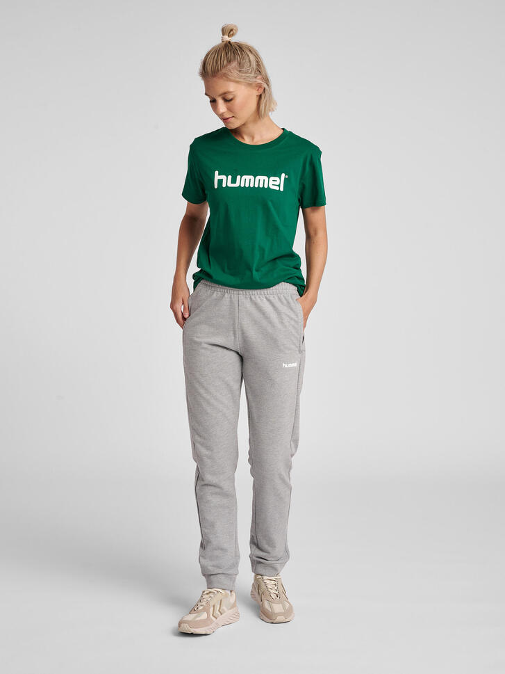 Koszulka sportowa z krótkim rękawem damska Hummel Cotton Logo