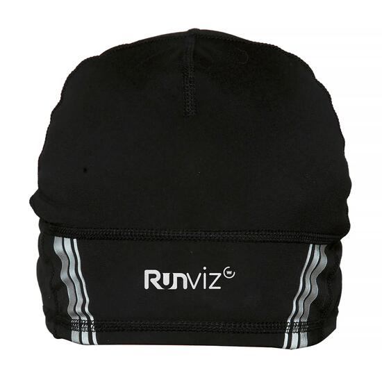 WOWOW - Bonnet Running Réfléchissant Chaud Noir Homme Femme