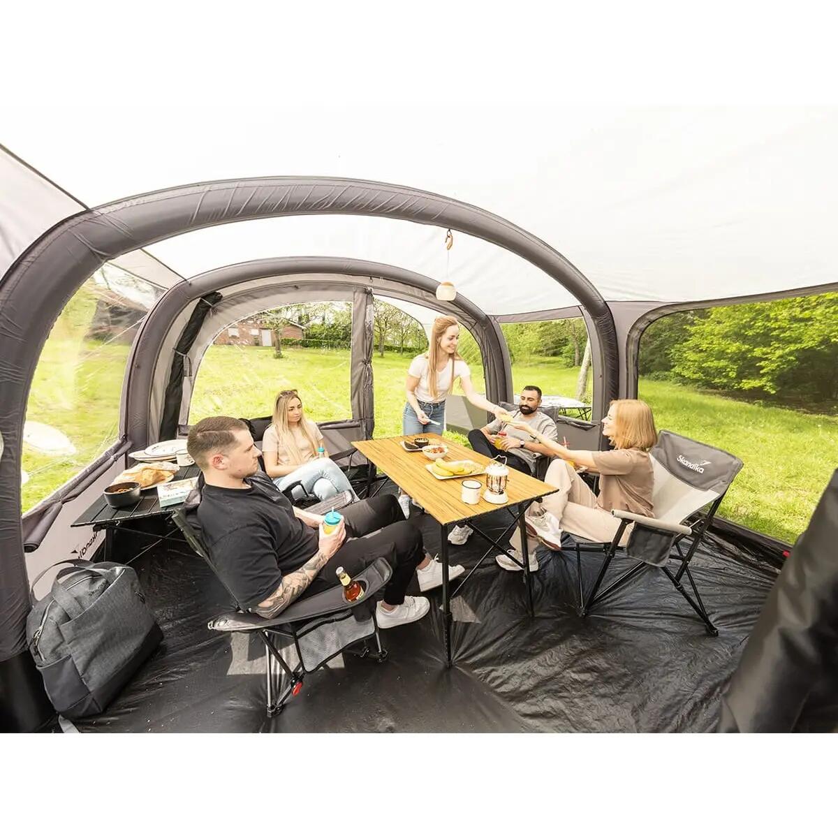 Gebraucht - Luftzelt - aufblasbares Zelt Timola 6 Air Protect - 6 Personen 8/16