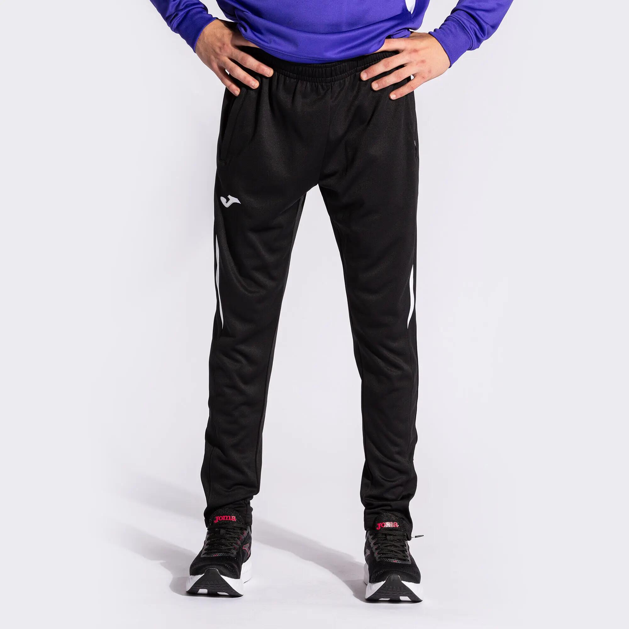 Pantalón Largo Fútbol Niños Joma Championship VII Negro 3/7