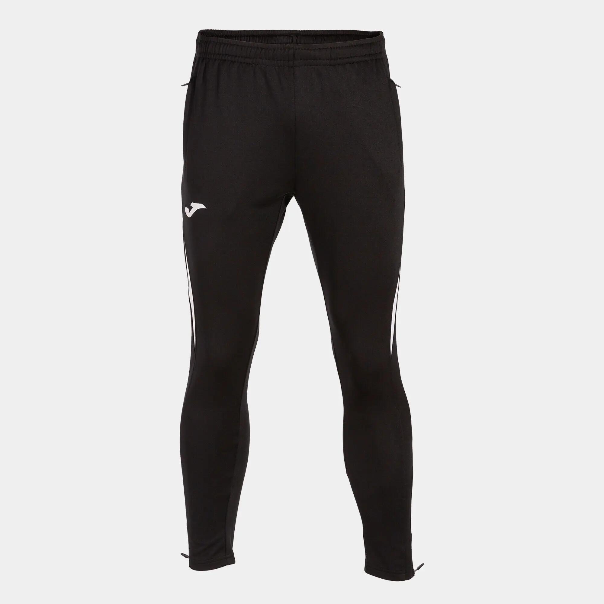Pantalón Largo Fútbol Niños Joma Championship VII Negro 2/7