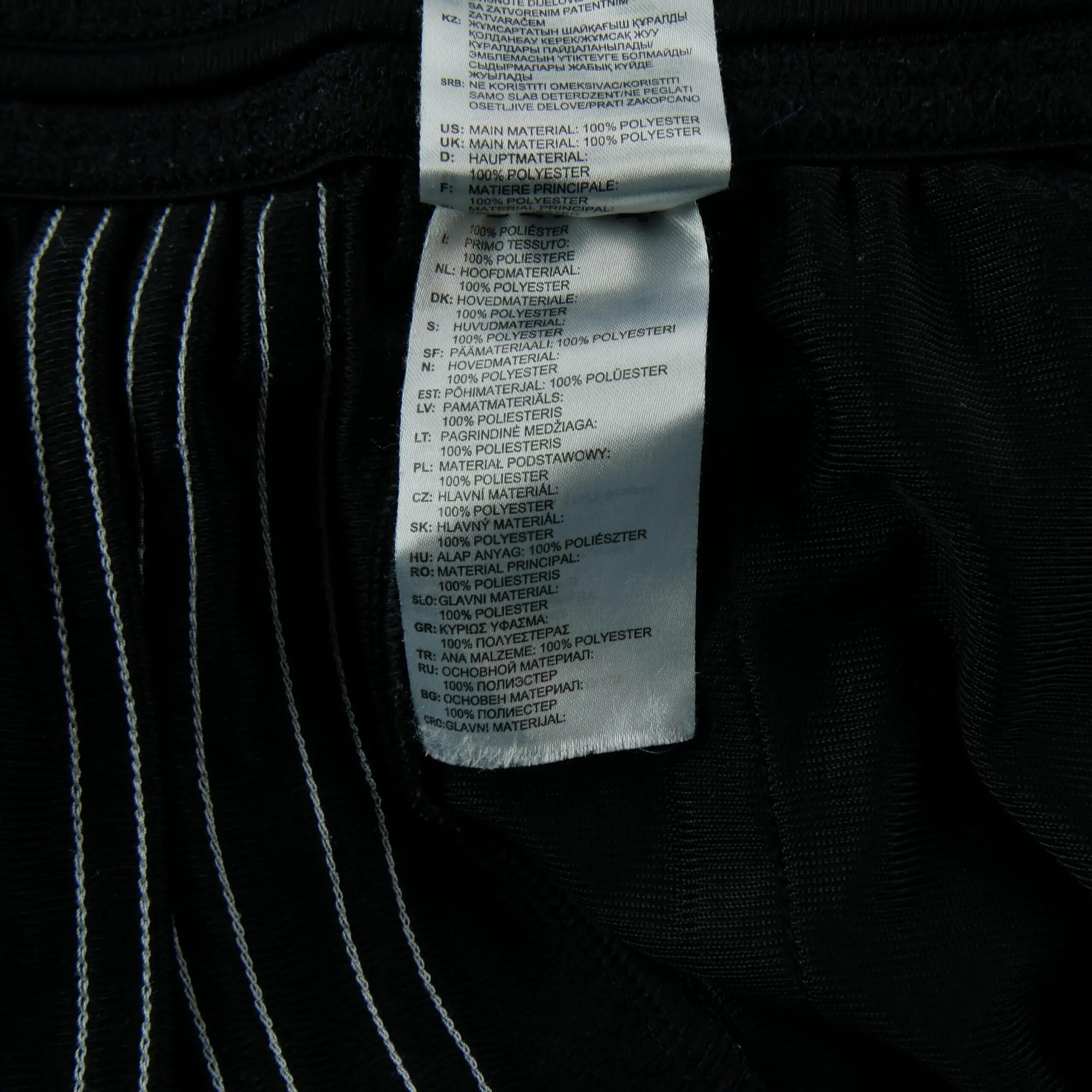 Herren-Jogginghose mit Zipp an den Knöcheln Schwarz 9/10