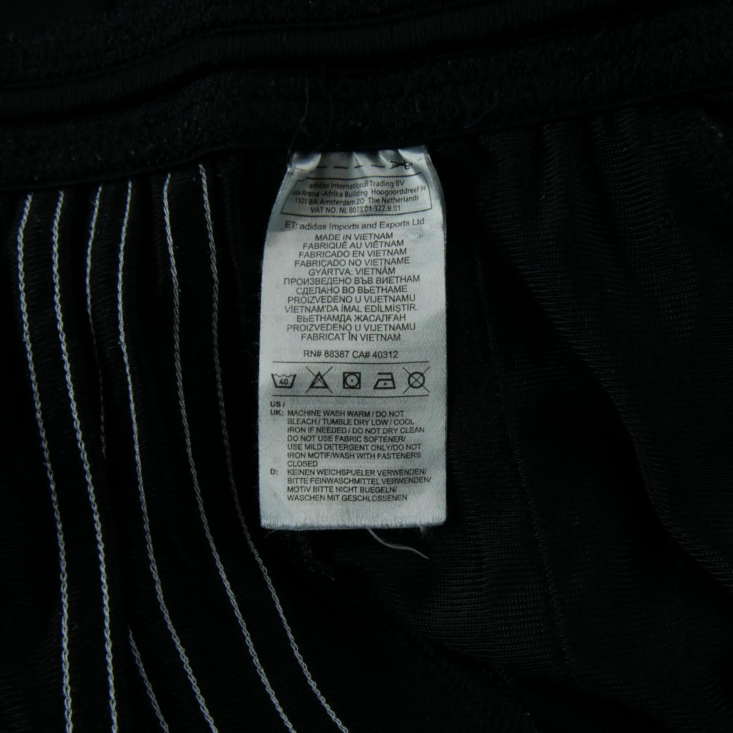 Herren-Jogginghose mit Zipp an den Knöcheln Schwarz 8/10