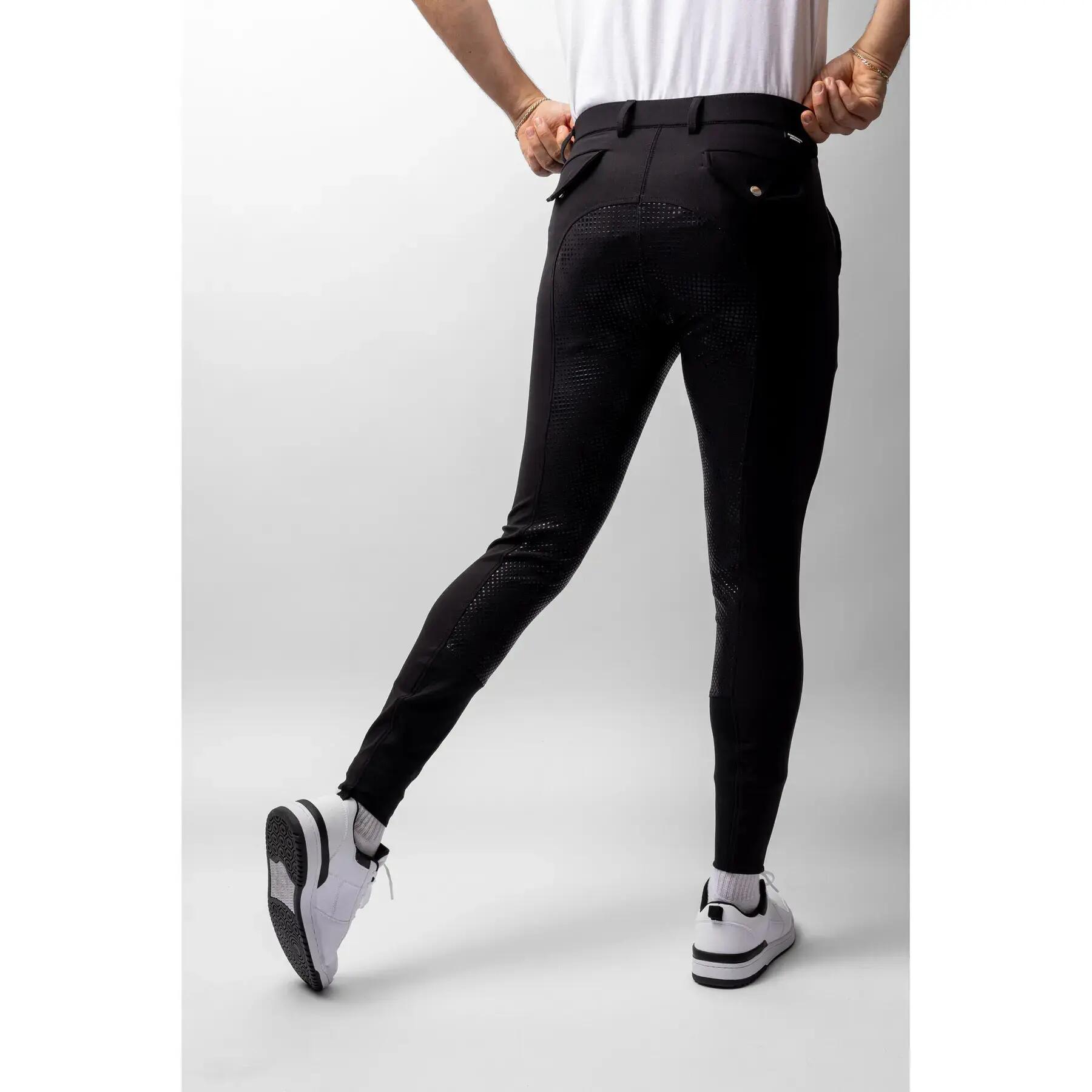 Reithose Vollboden mit Silikon Horze Grand Prix 4/7