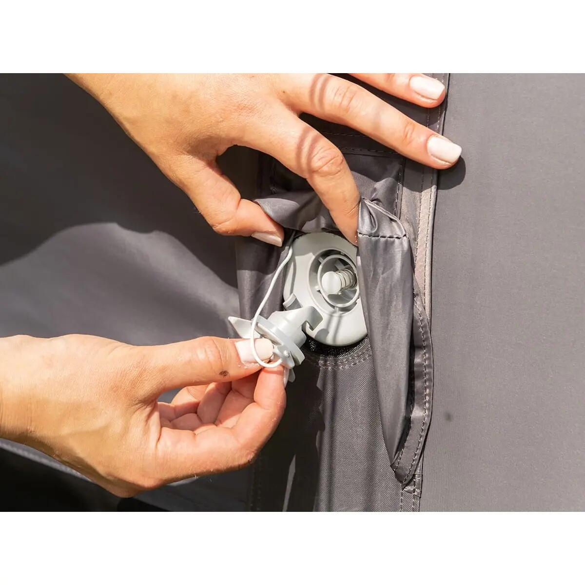 Gebraucht - Luftzelt - aufblasbares Zelt Timola 6 Air Protect - 6 Personen 12/16