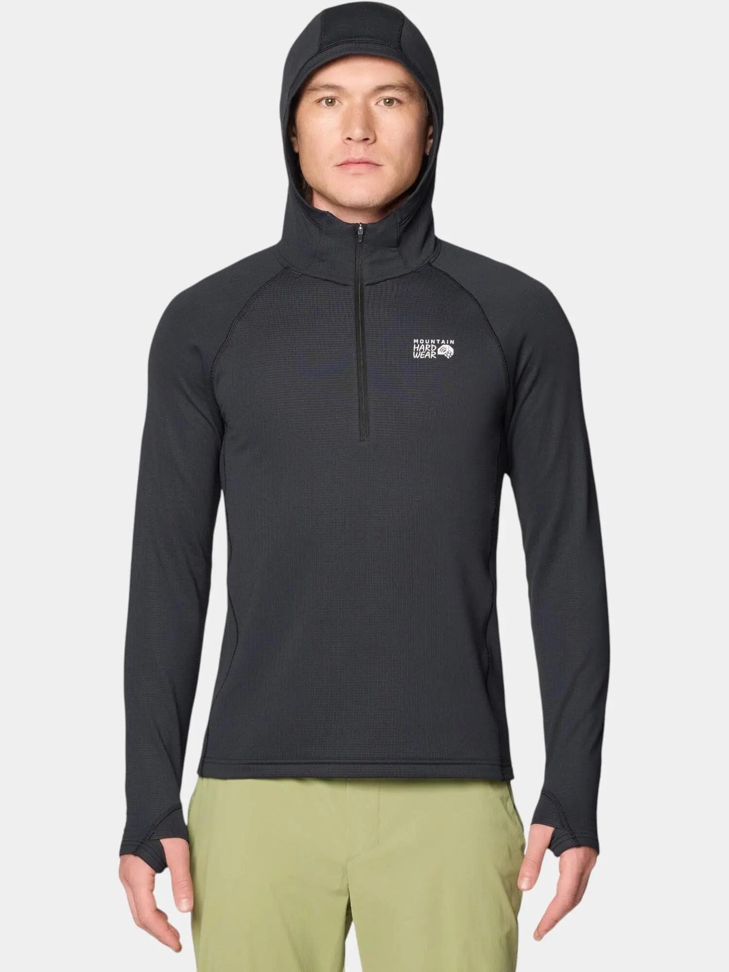 Pulover cu gluga Crater Lake™ Heavyweight Half Zip Hoody barbati