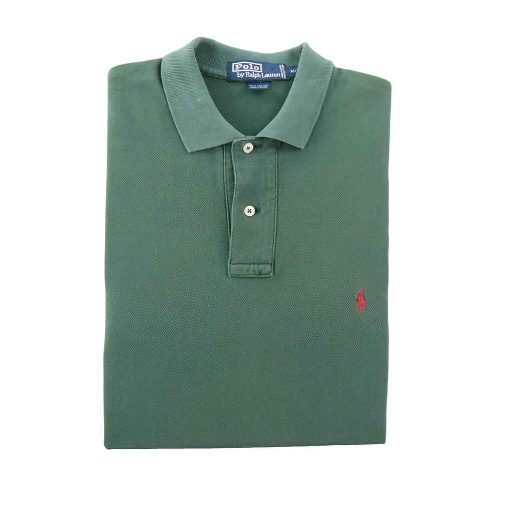 Men's Short Sleeve Polo Green