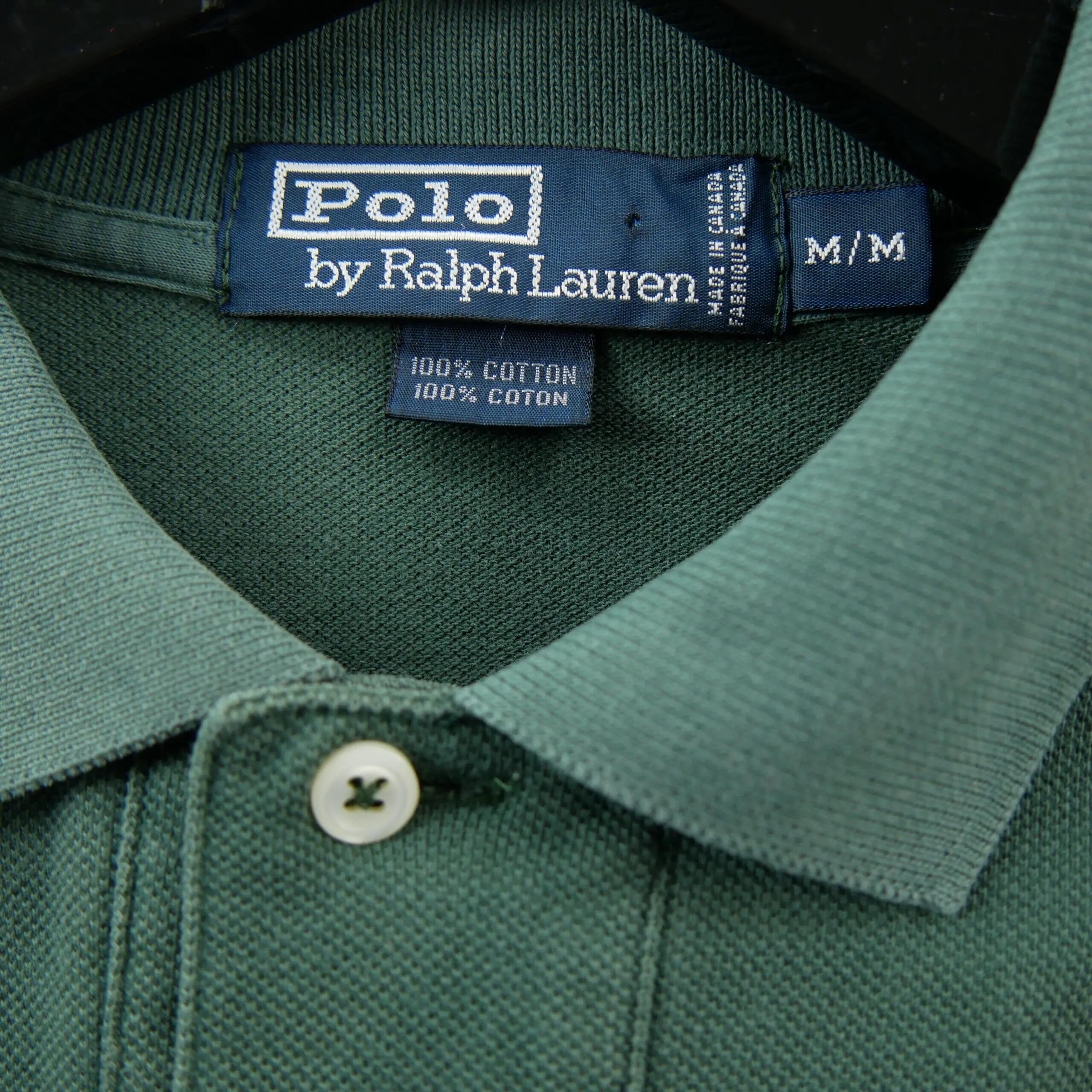 Polo manches courtes Homme Vert 8/8