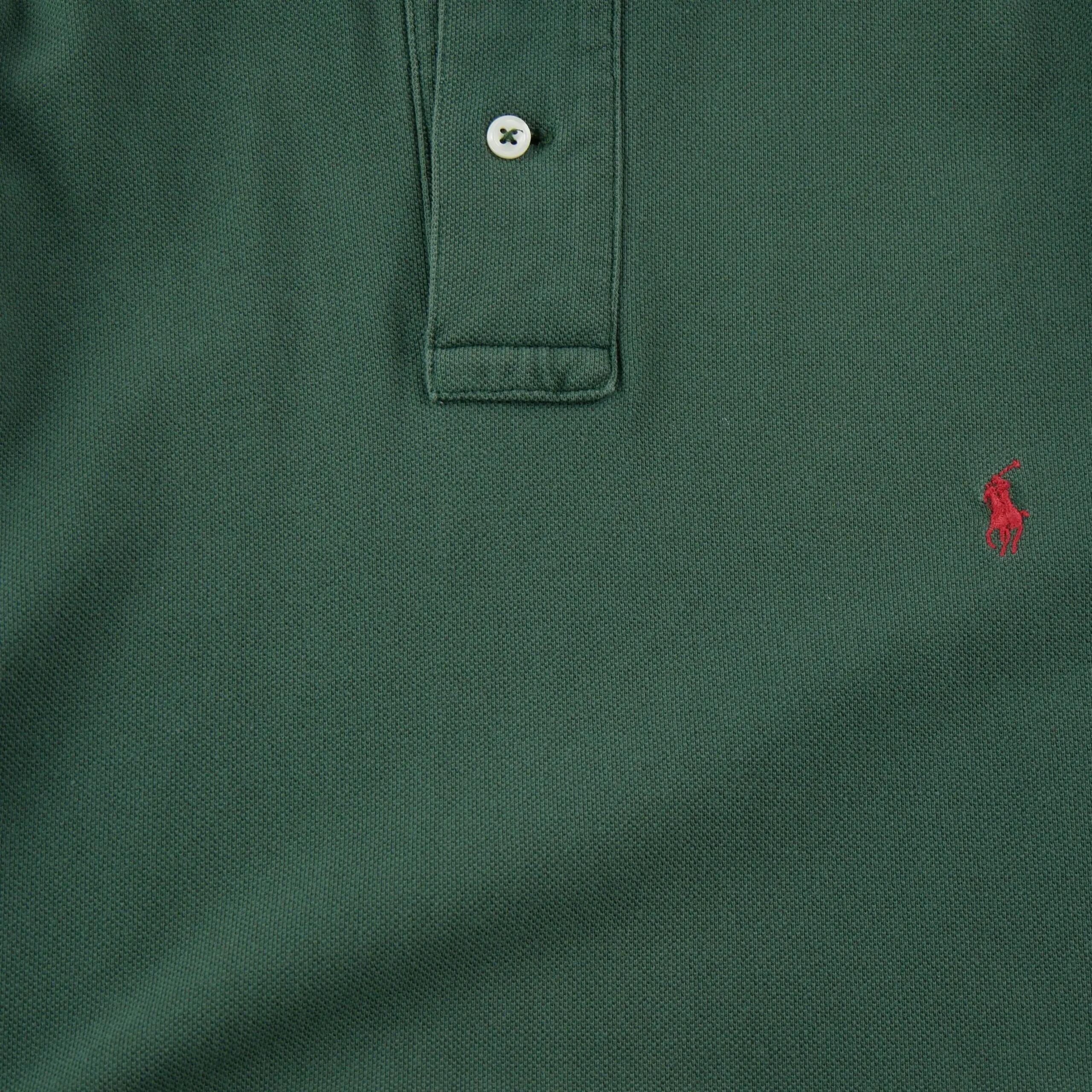 Polo manches courtes Homme Vert 4/8