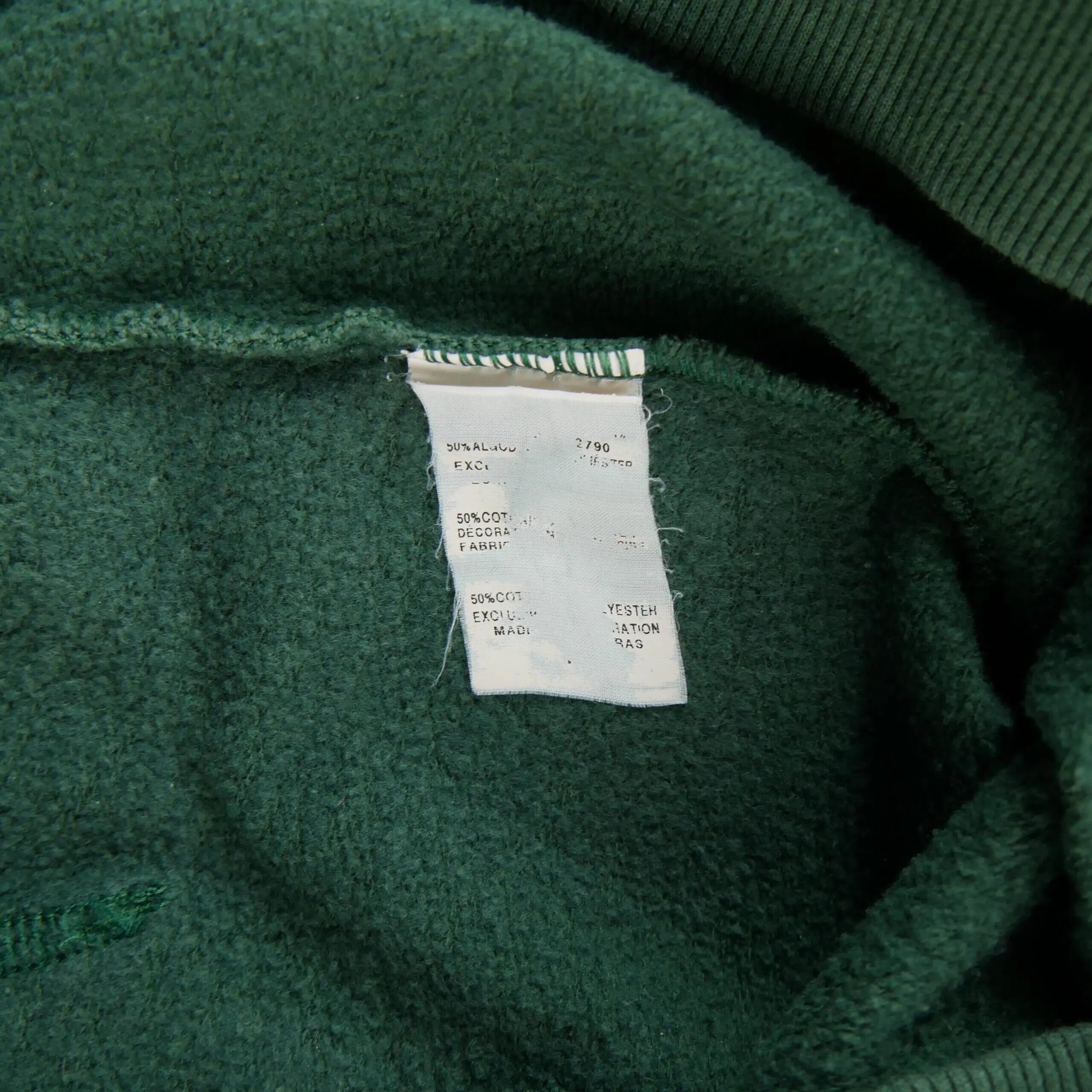 Sudadera con capucha Hombre Verde 6/6