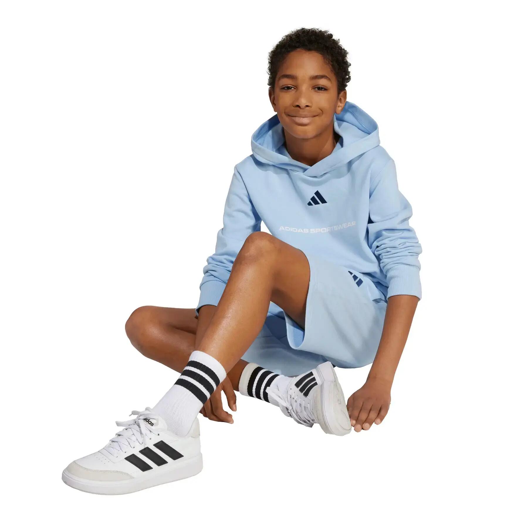 Hoodie Kinder adidas Slogan 5/6