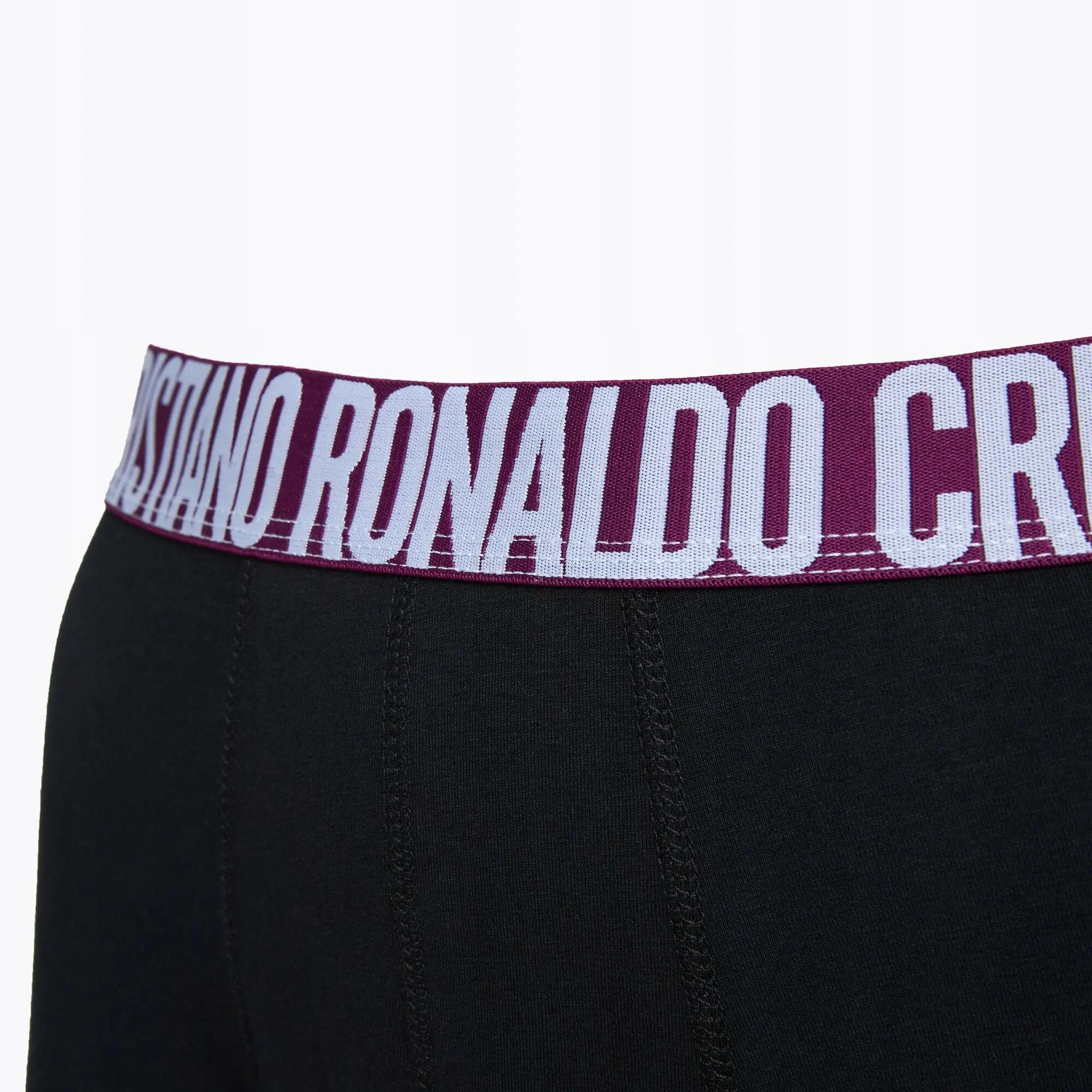 BOKSERKI MĘSKIE BAWEŁNIANE CRISTIANO RONALDO BIELIZNA ZESTAW 5 SZTUK S 5/8