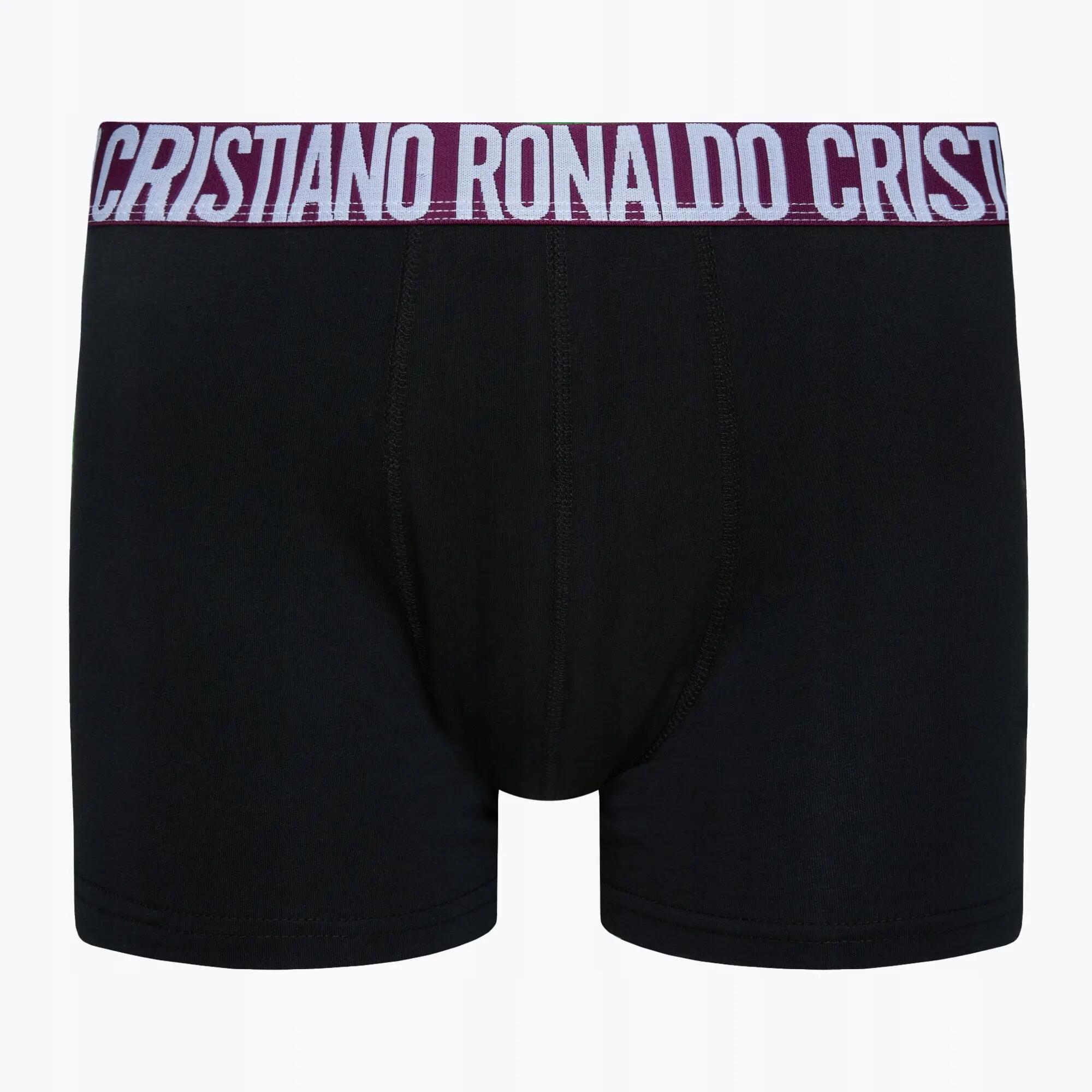 BOKSERKI MĘSKIE BAWEŁNIANE CRISTIANO RONALDO BIELIZNA ZESTAW 5 SZTUK S 3/8