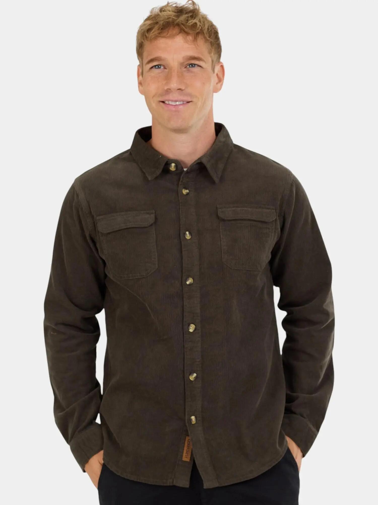 Camasa cu maneci lungi Oregon Corduroy Shirt barbati