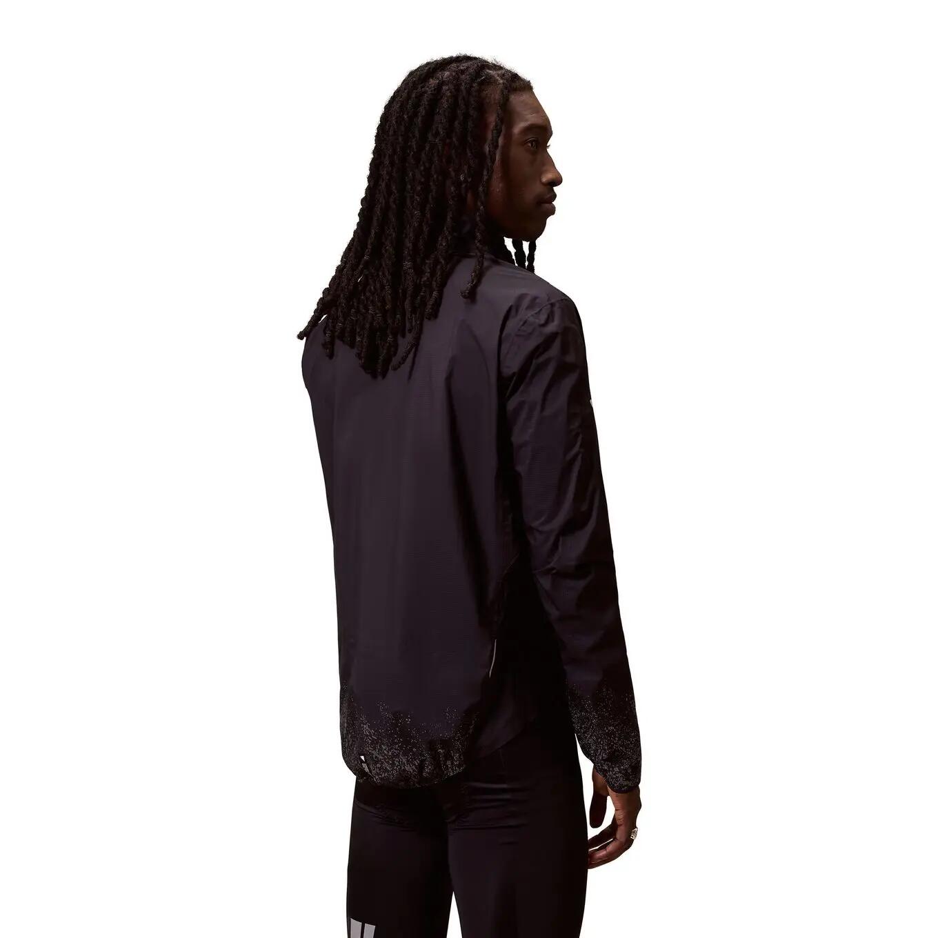Chaqueta impermeable Endura AllTrack Race Cape negra para hombre 2/7
